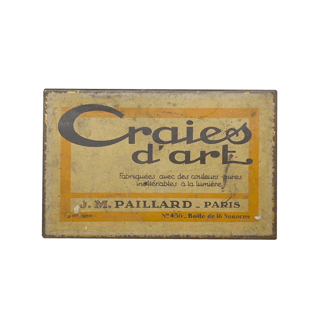 Boite craies d'art  J.M. Paillard Paris-image-0