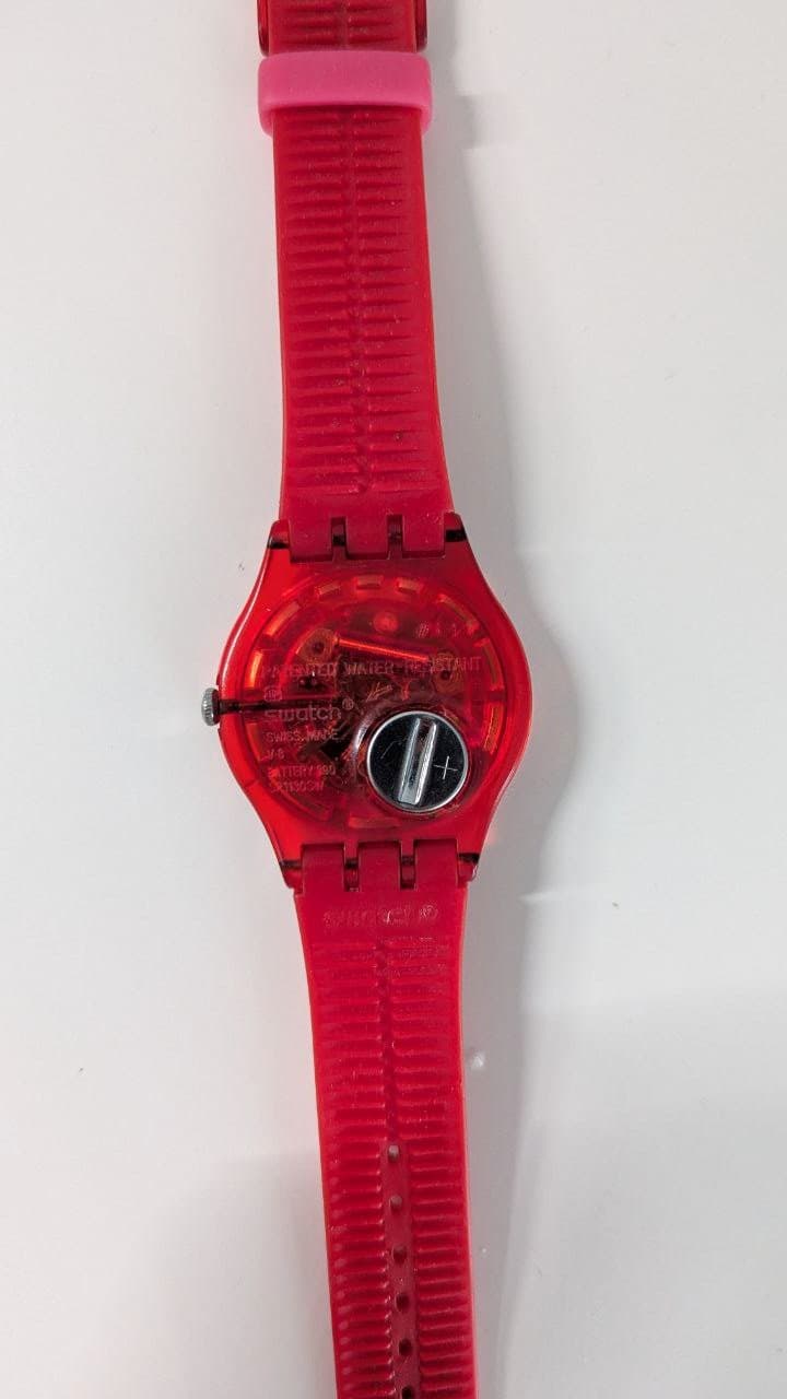 Montre Swatch New Gent RED REBEL-image-2